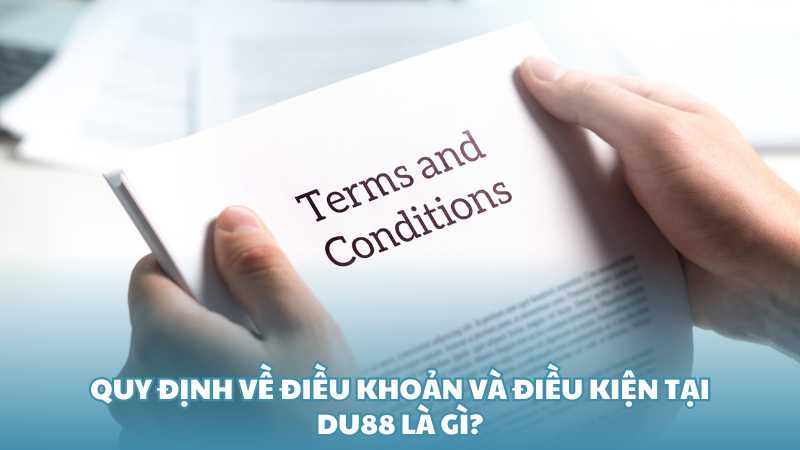 Quy định về điều khoản và điều kiện tại Du88 là gì?