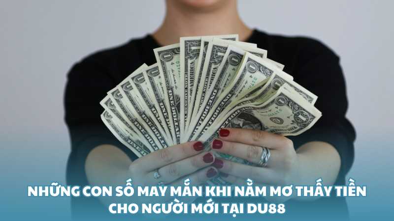 Những con số may mắn khi nằm mơ thấy tiền cho người mới tại Du88